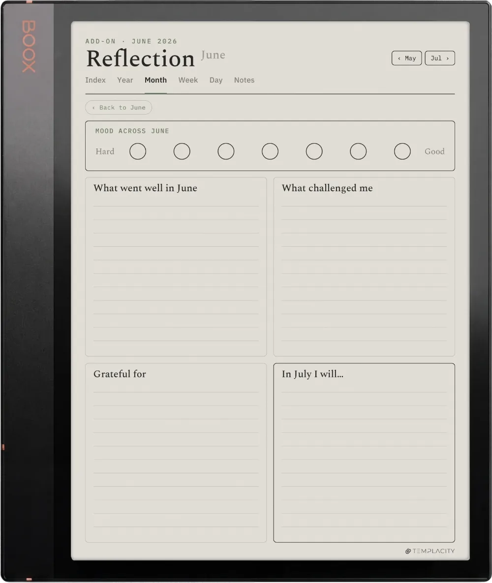 The Planner for Boox Boox Note Air3 C page 5