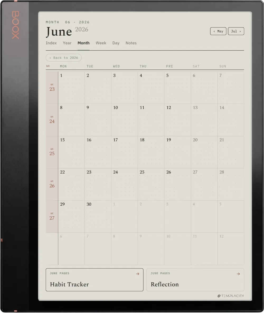 The Planner for Boox Boox Note Air3 C page 3