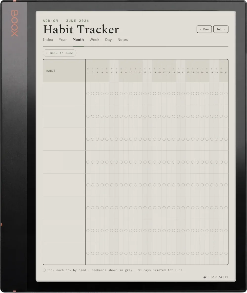 The Planner for Boox Boox Note Air3 C page 4