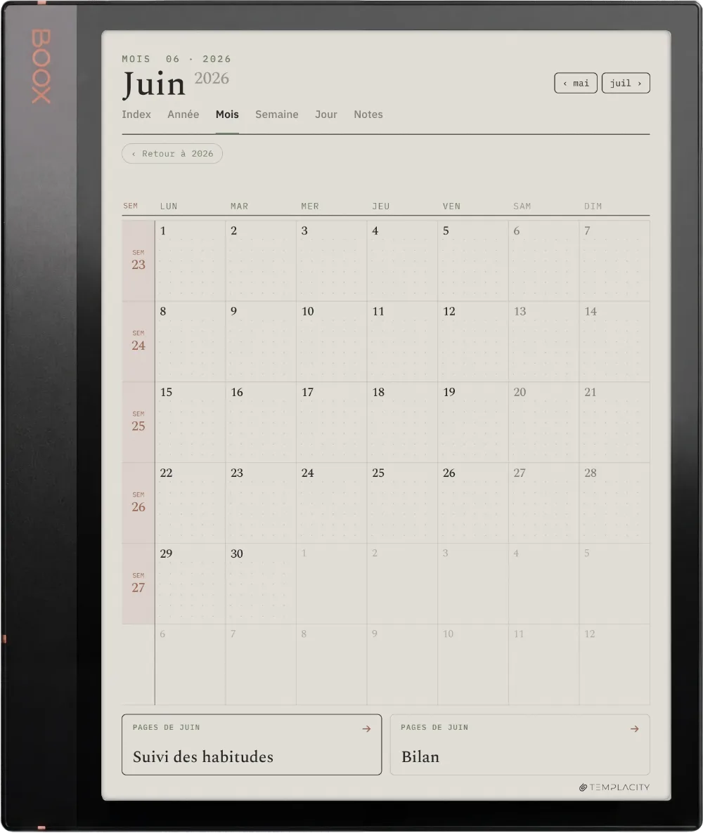The Planner for Boox Boox Note Air3 C page 3