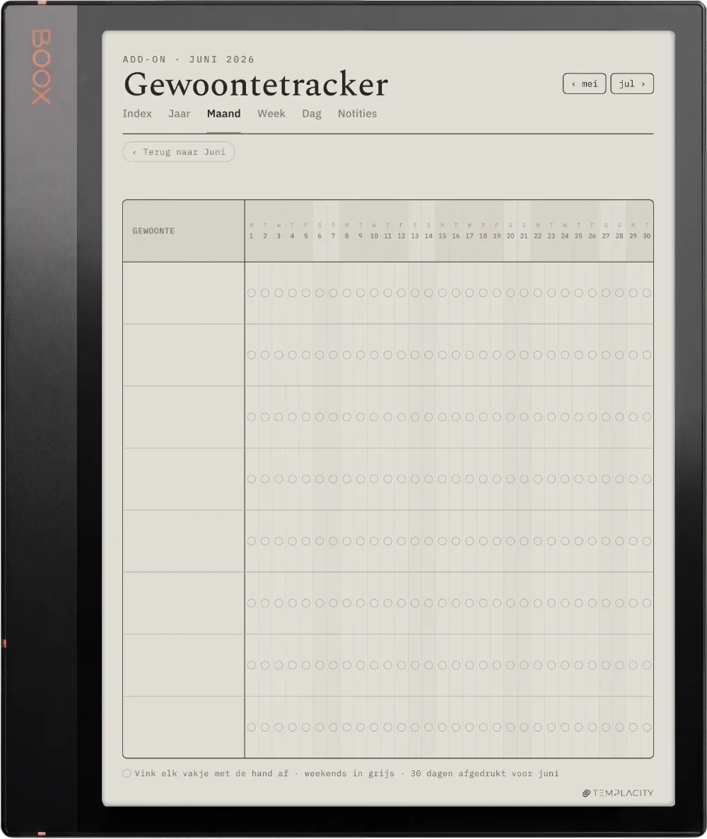 The Planner for Boox Boox Note Air3 C pagina 4