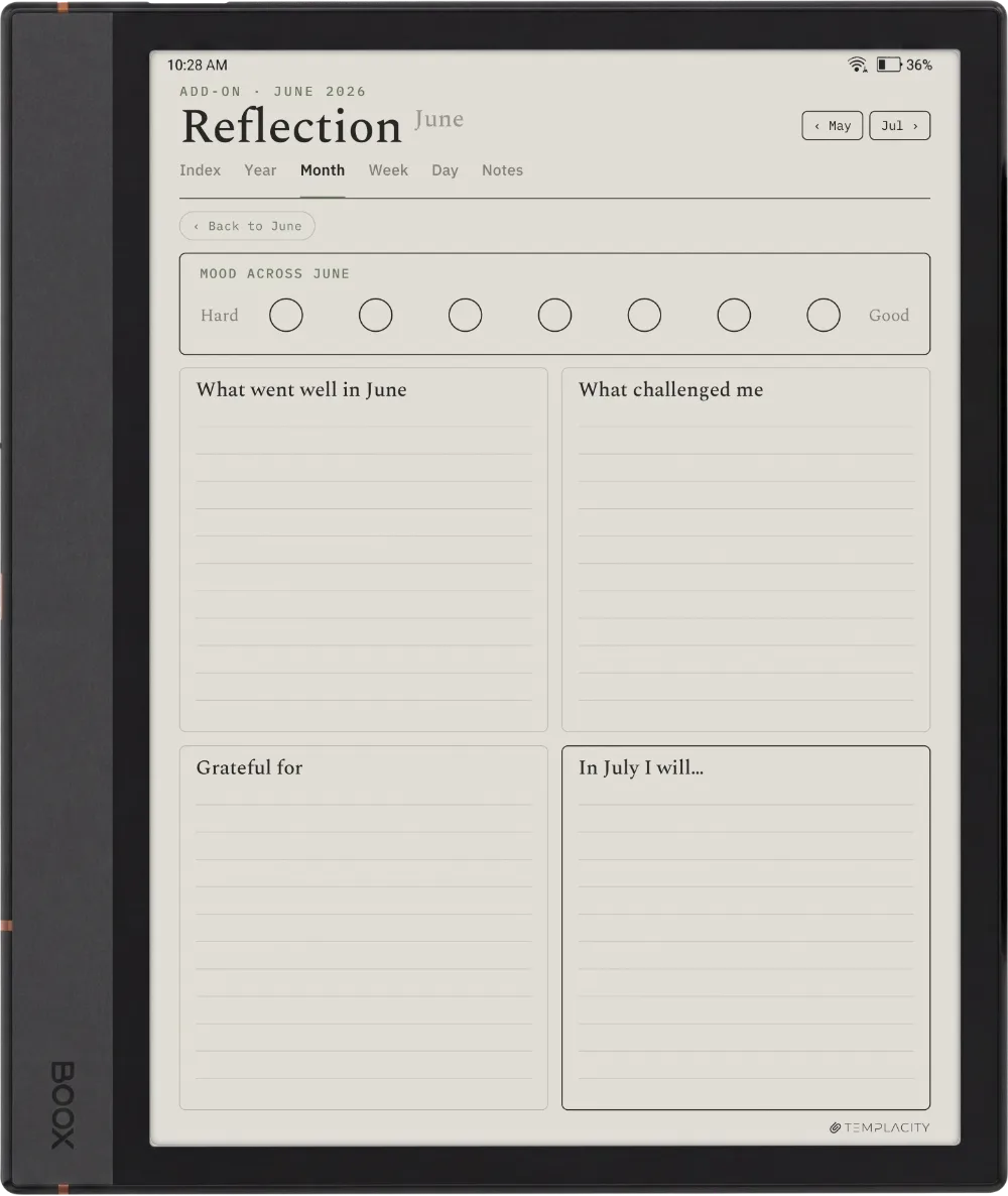 The Planner for Boox Boox Note Air 4C page 5