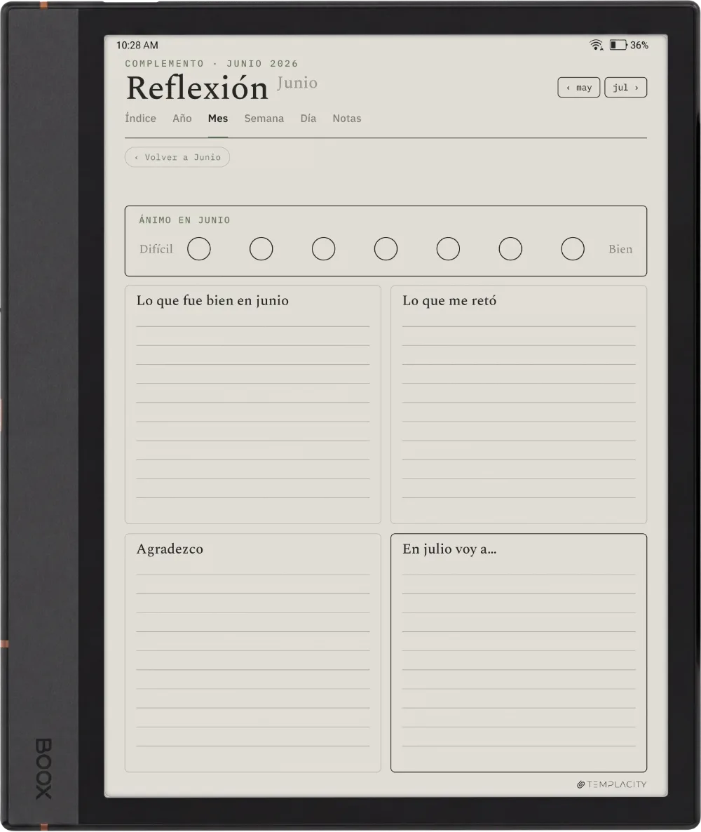 El Planner para Boox, Boox Note Air 4C, página 5