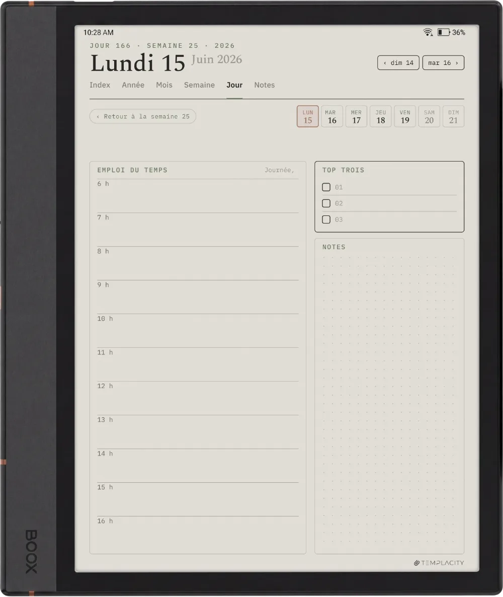 The Planner for Boox Boox Note Air 4C page 1