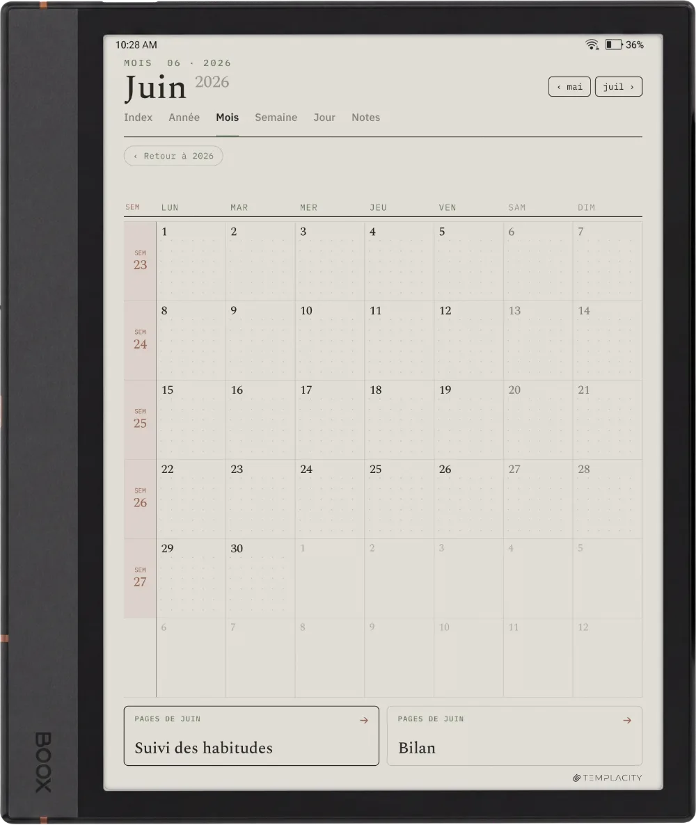 The Planner for Boox Boox Note Air 4C page 3