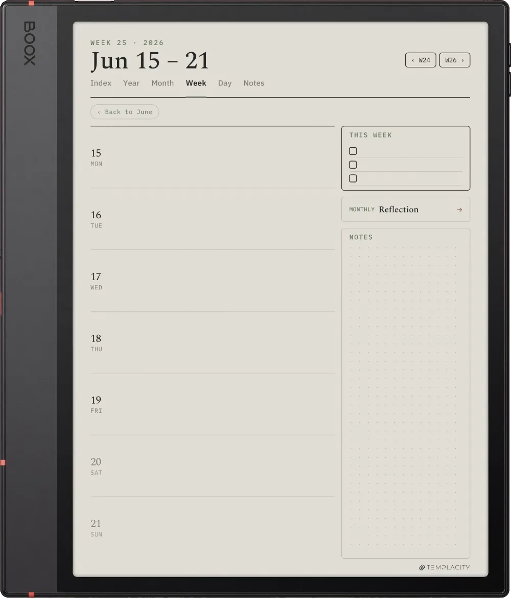 The Planner for Boox Boox Note Air5 C page 2