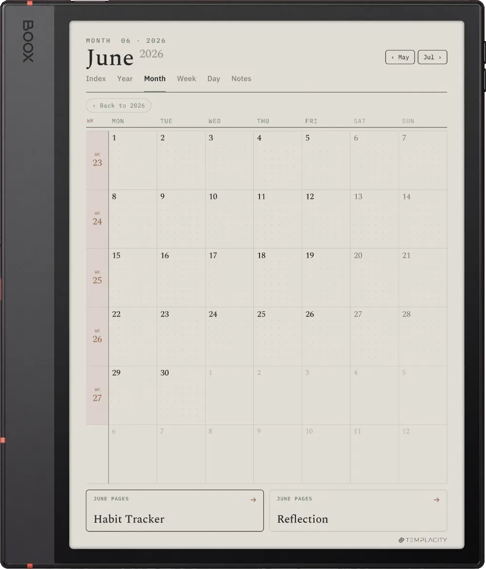 The Planner for Boox Boox Note Air5 C page 3