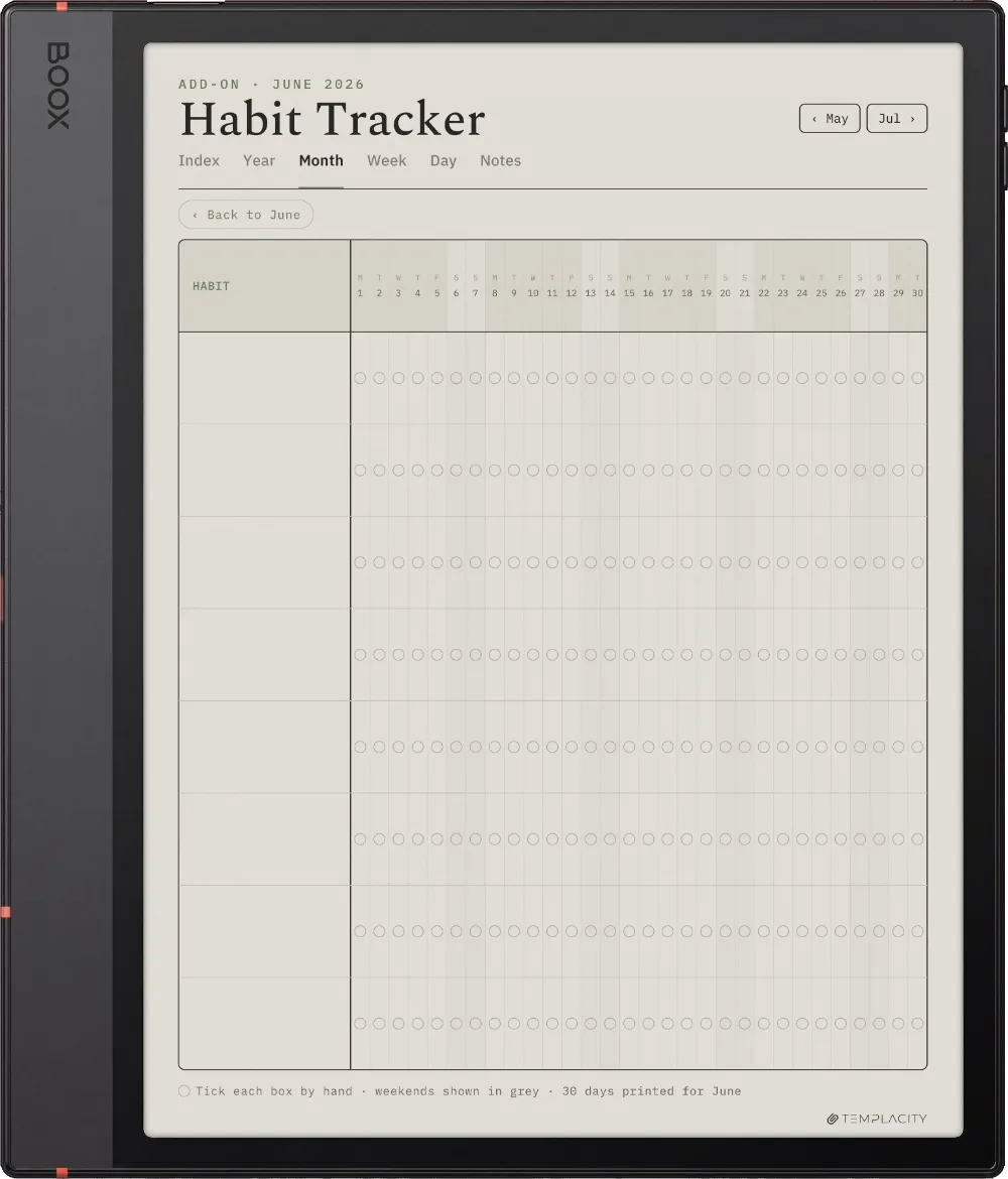 The Planner for Boox Boox Note Air5 C page 4