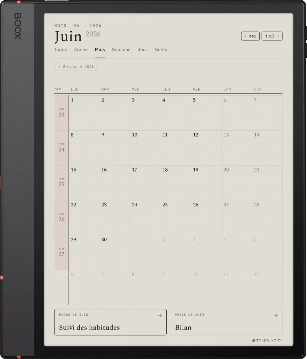 The Planner for Boox Boox Note Air5 C page 3