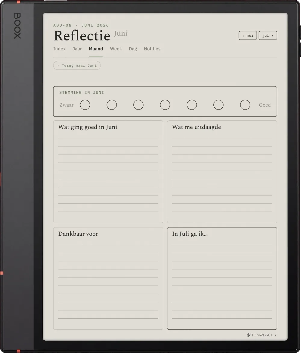 The Planner for Boox Boox Note Air5 C pagina 5