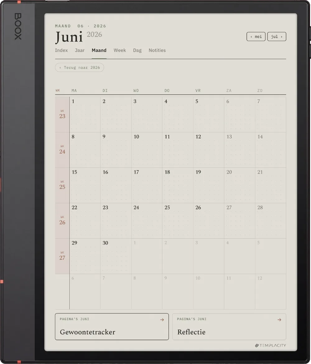 The Planner for Boox Boox Note Air5 C pagina 3