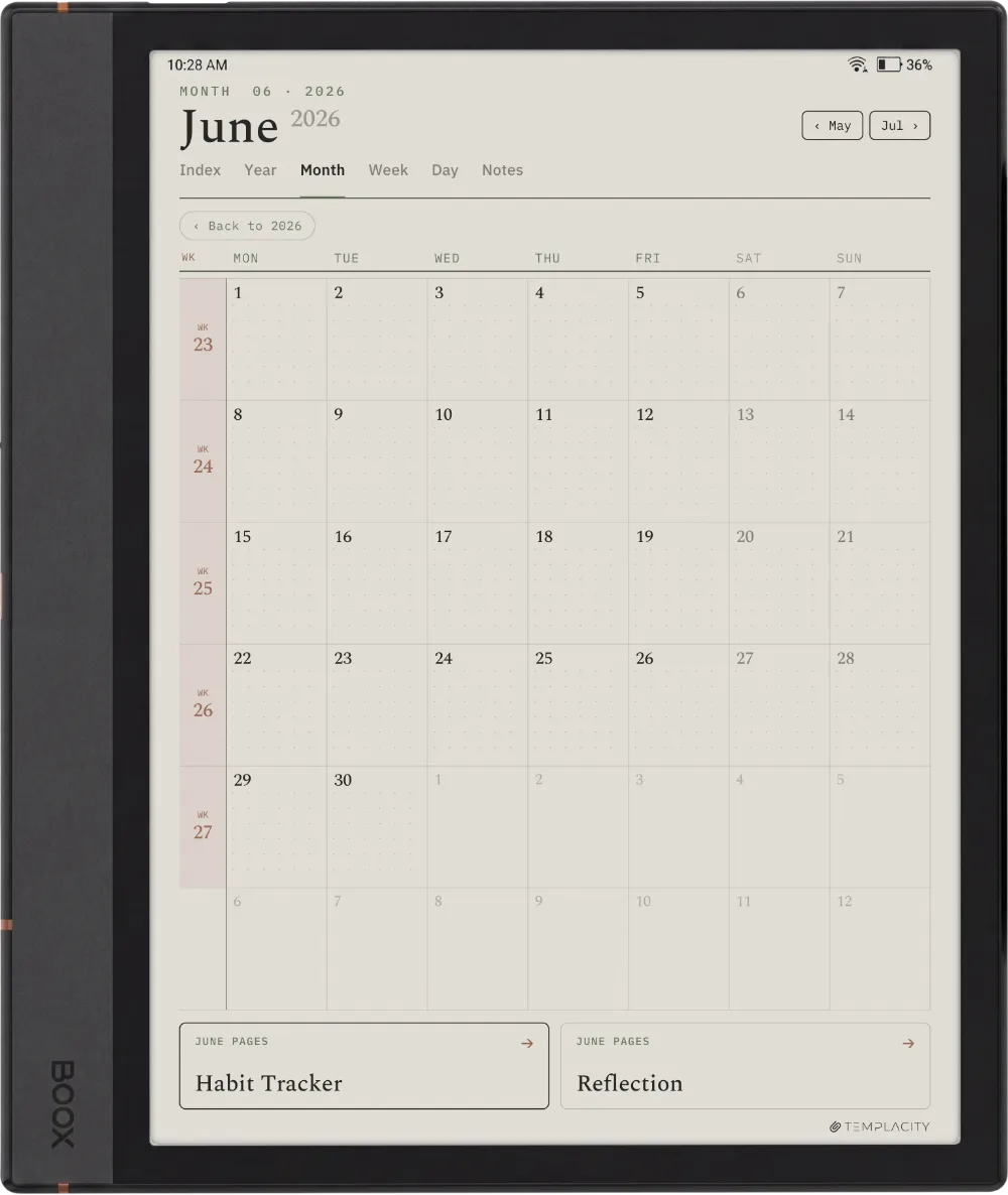 The Planner for Boox Boox Note Max page 3