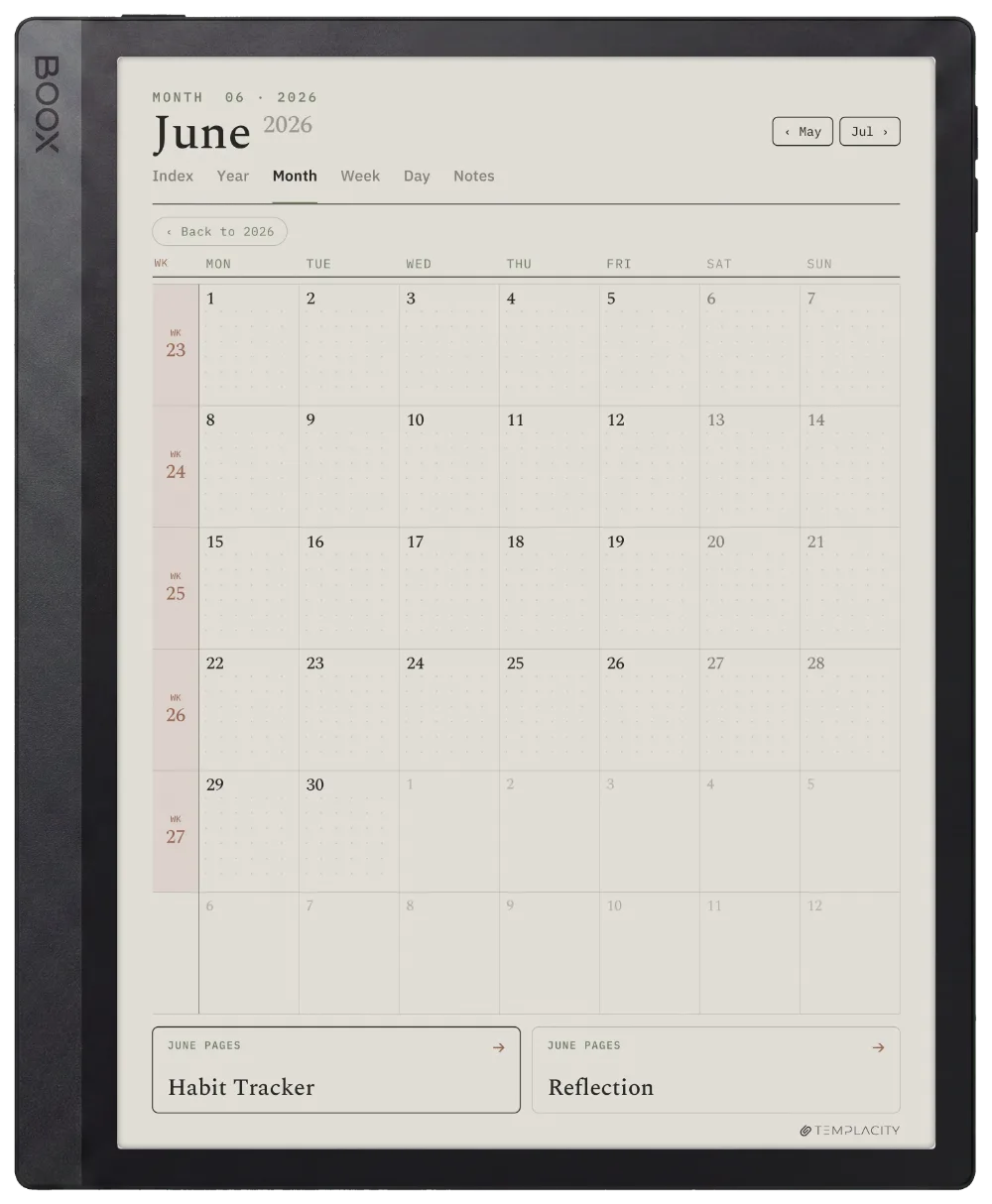 The Planner for Boox Boox Tab Ultra C Pro page 3
