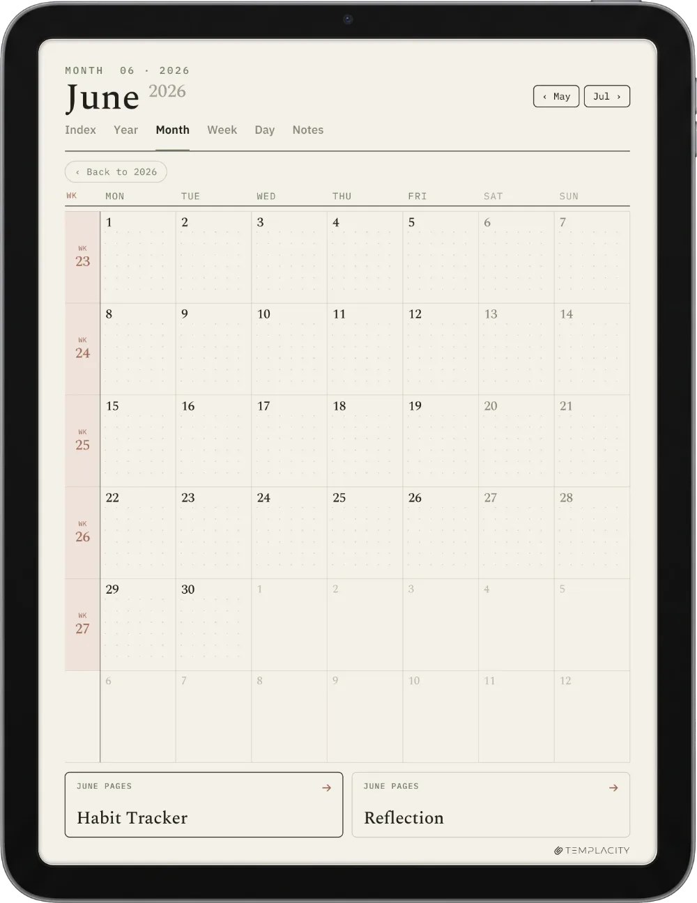 The Planner for Goodnotes iPad page 3