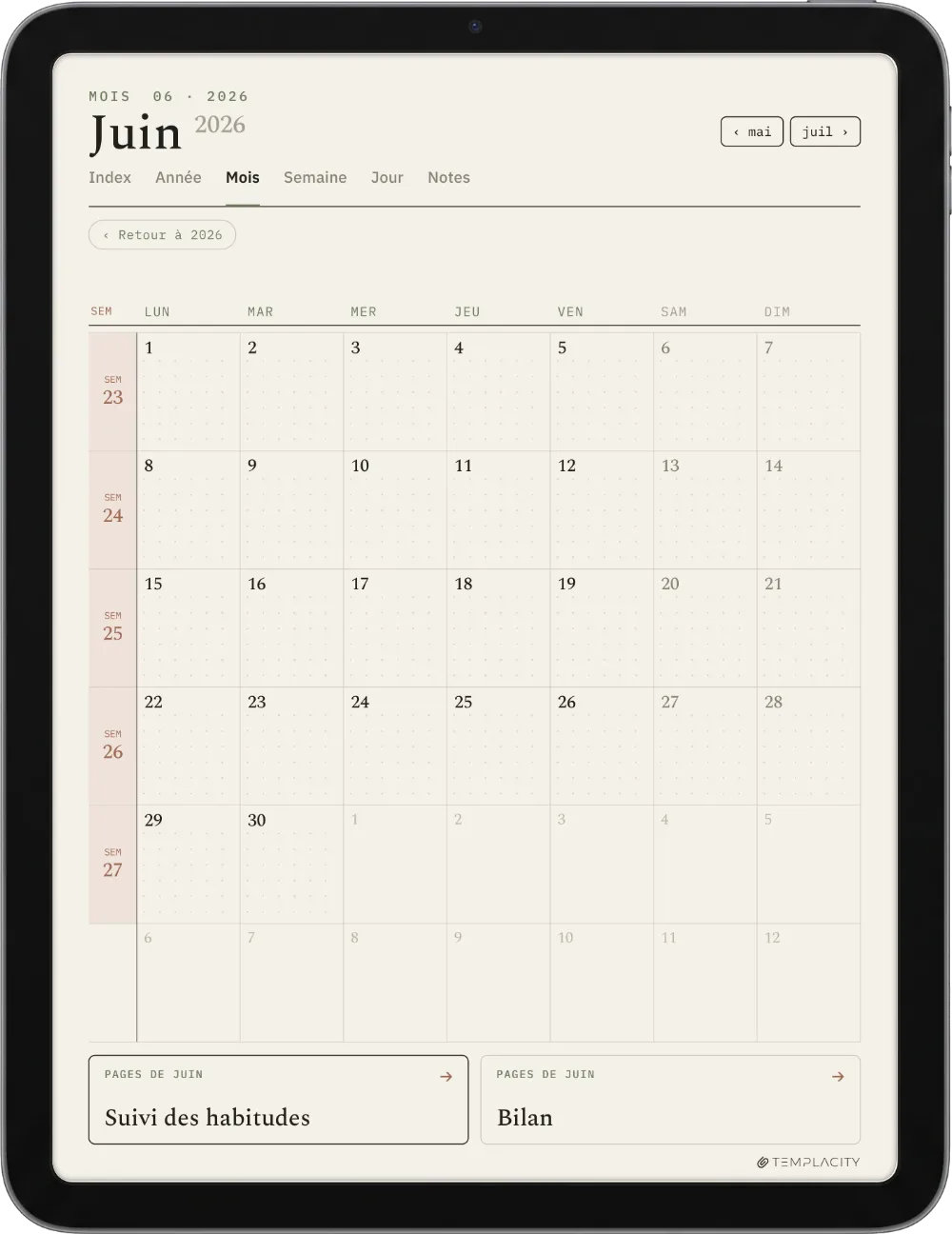 The Planner for Goodnotes iPad page 3
