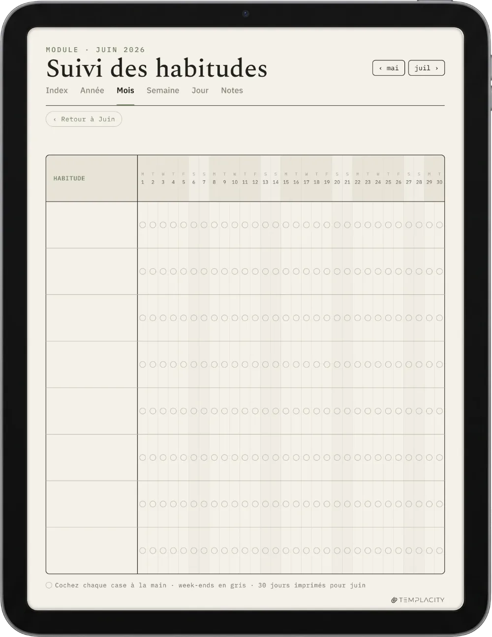 The Planner for Goodnotes iPad page 4