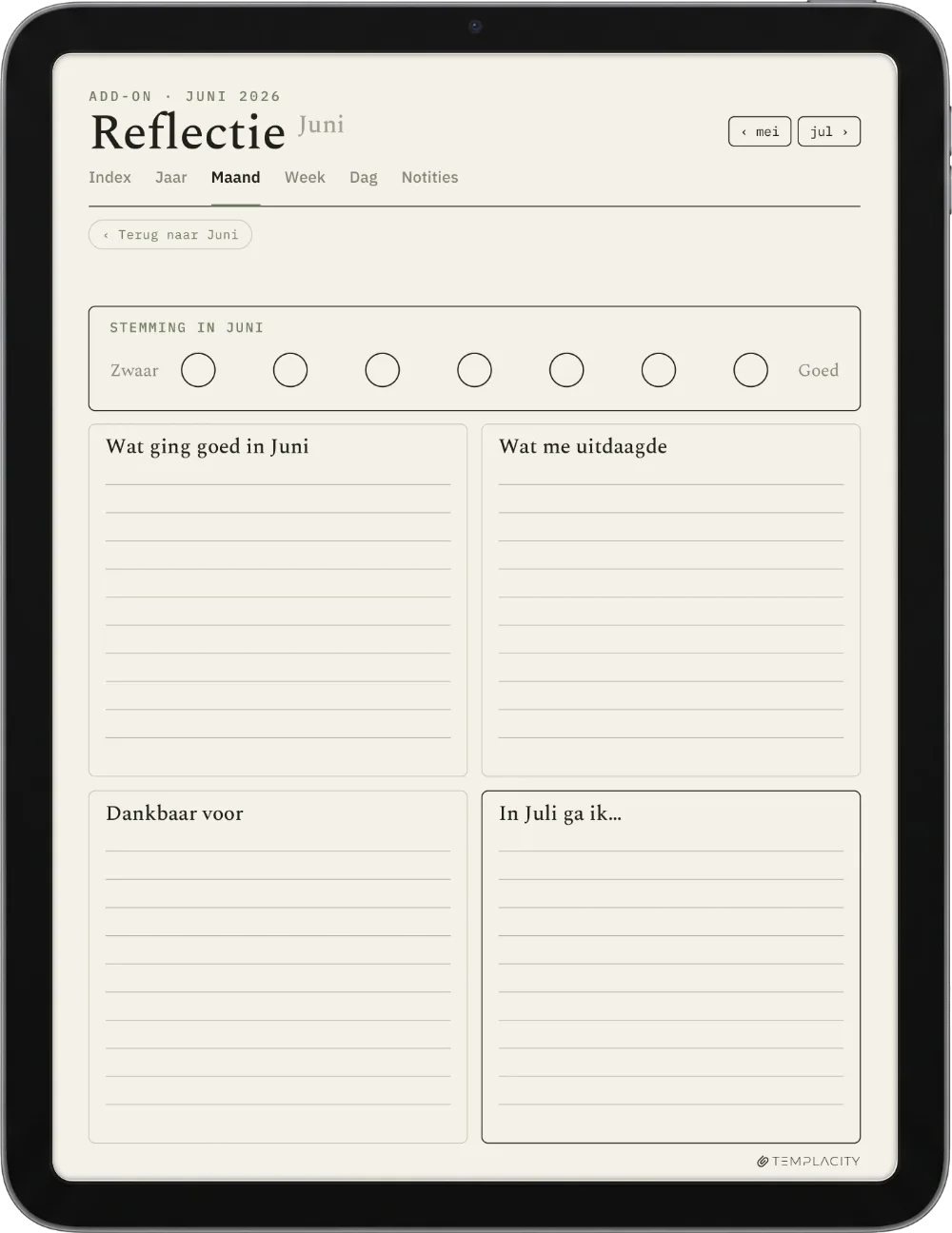 The Planner for Goodnotes iPad pagina 5