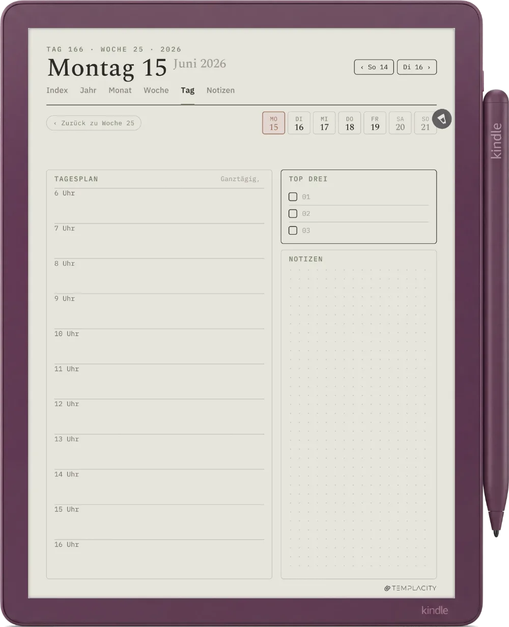 Der Planer: Der Tag