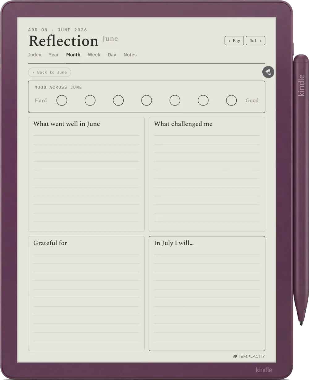 The Planner for Kindle Scribe Kindle Scribe Colorsoft page 5