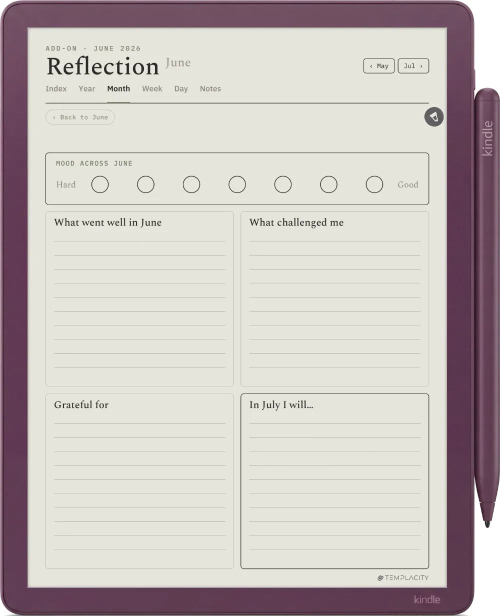 The Planner for Kindle Scribe Kindle Scribe Colorsoft page 5