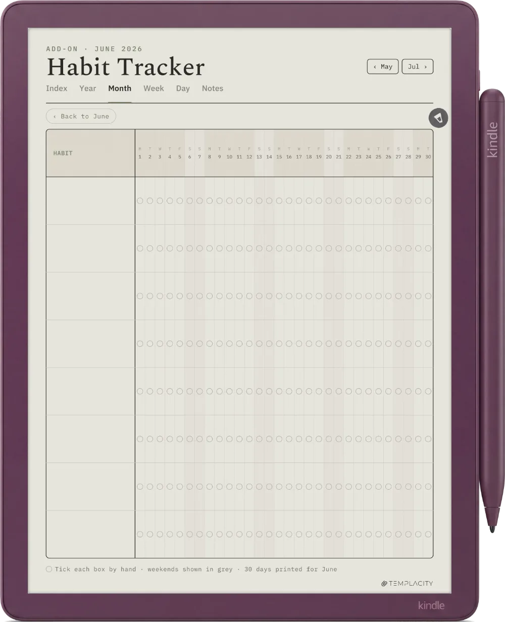 The Planner for Kindle Scribe Kindle Scribe Colorsoft page 4