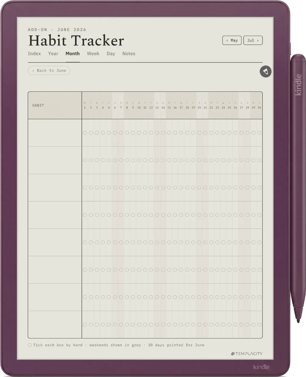 The Planner for Kindle Scribe Kindle Scribe Colorsoft page 4