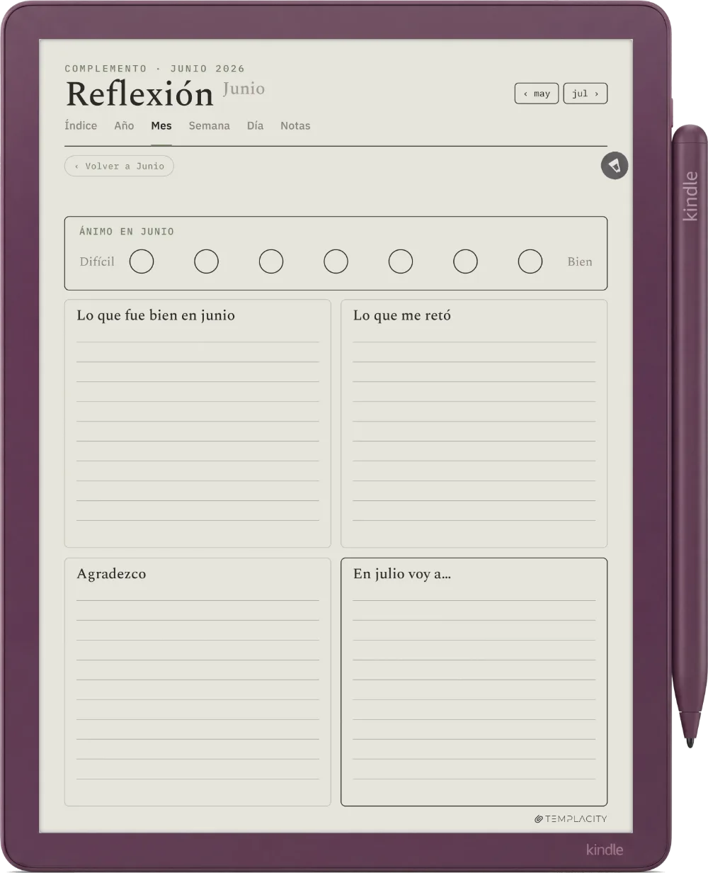 The Planner para Kindle Scribe Kindle Scribe Colorsoft página 5