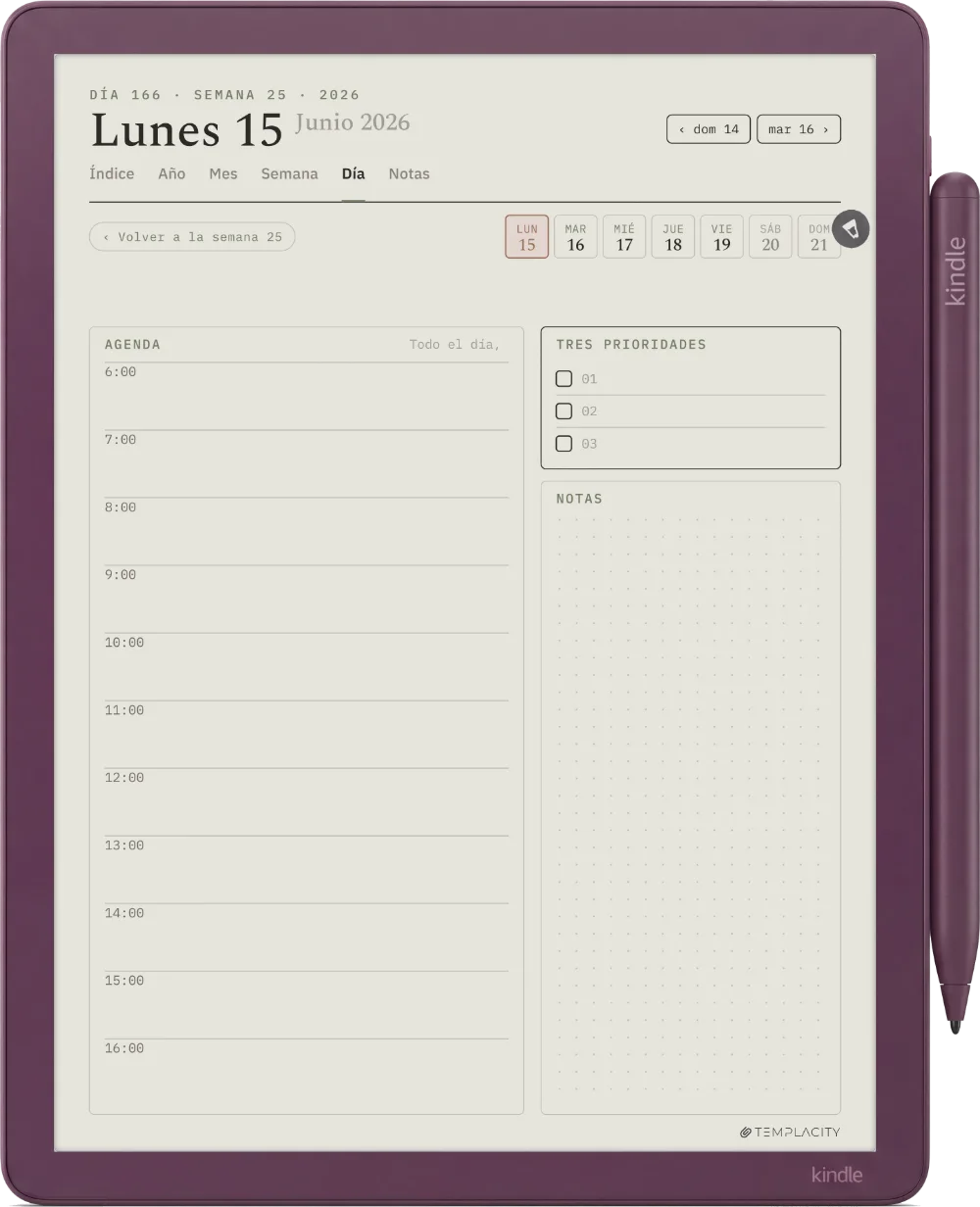 The Planner El día