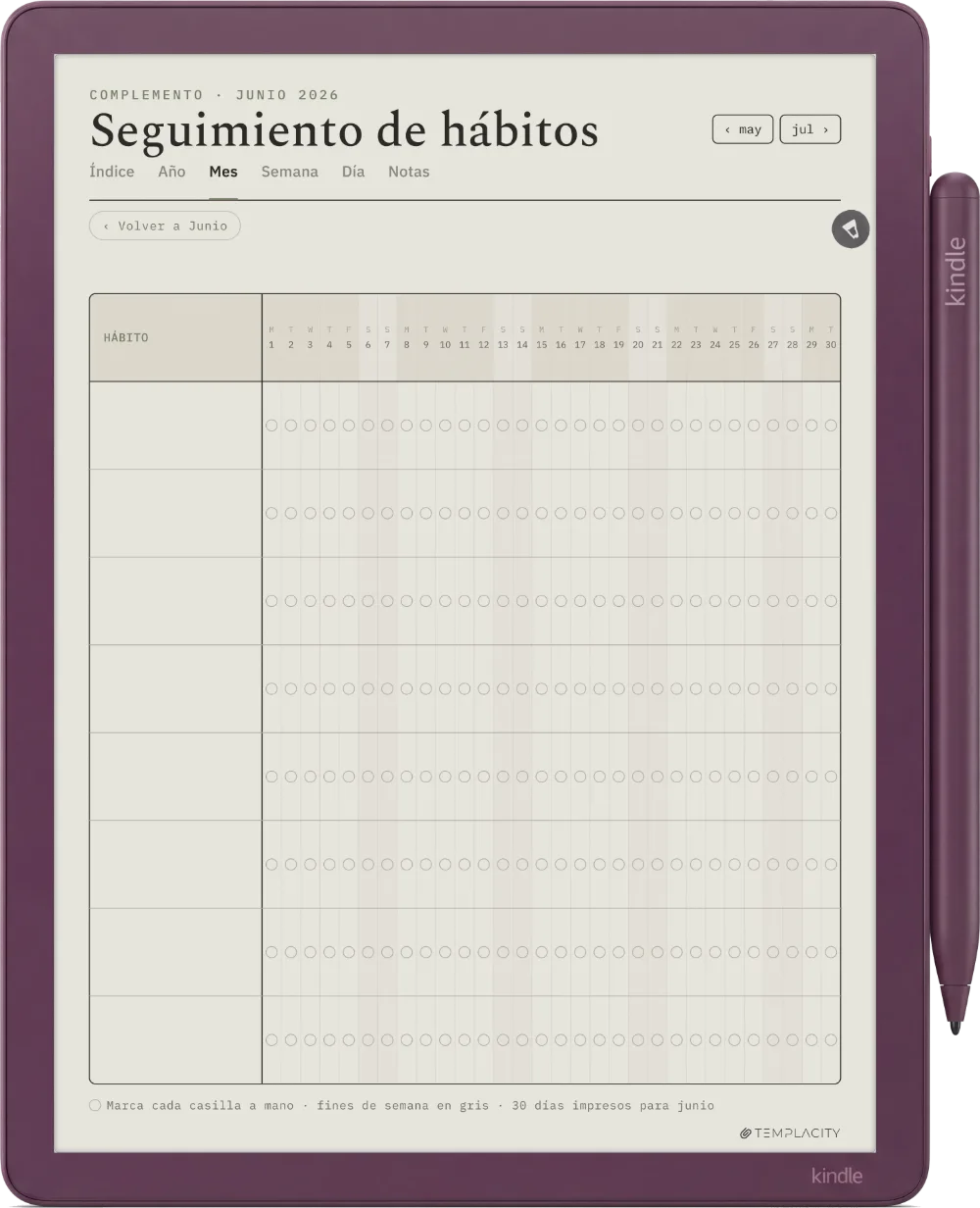 The Planner para Kindle Scribe Kindle Scribe Colorsoft página 4