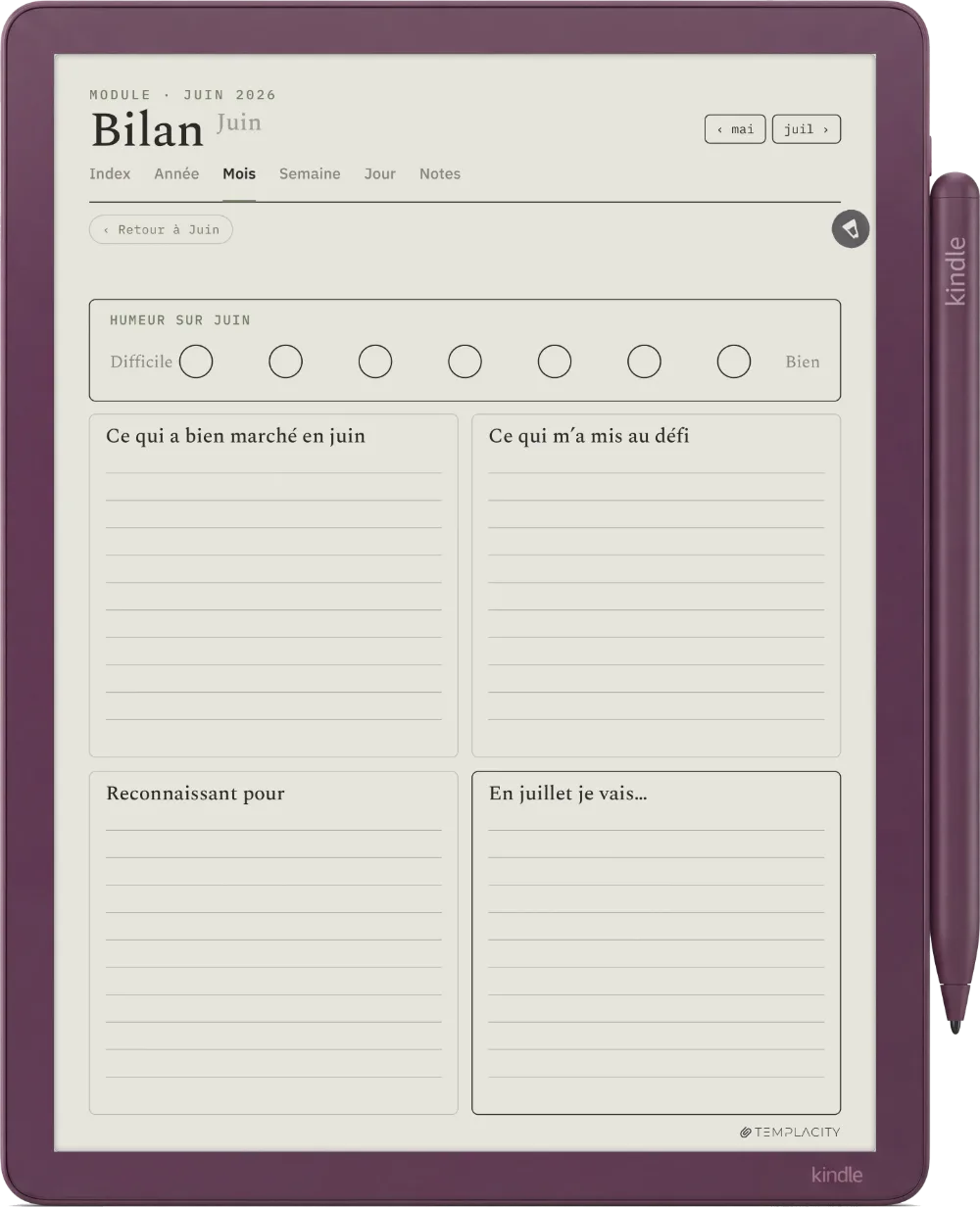 The Planner for Kindle Scribe Kindle Scribe Colorsoft page 5