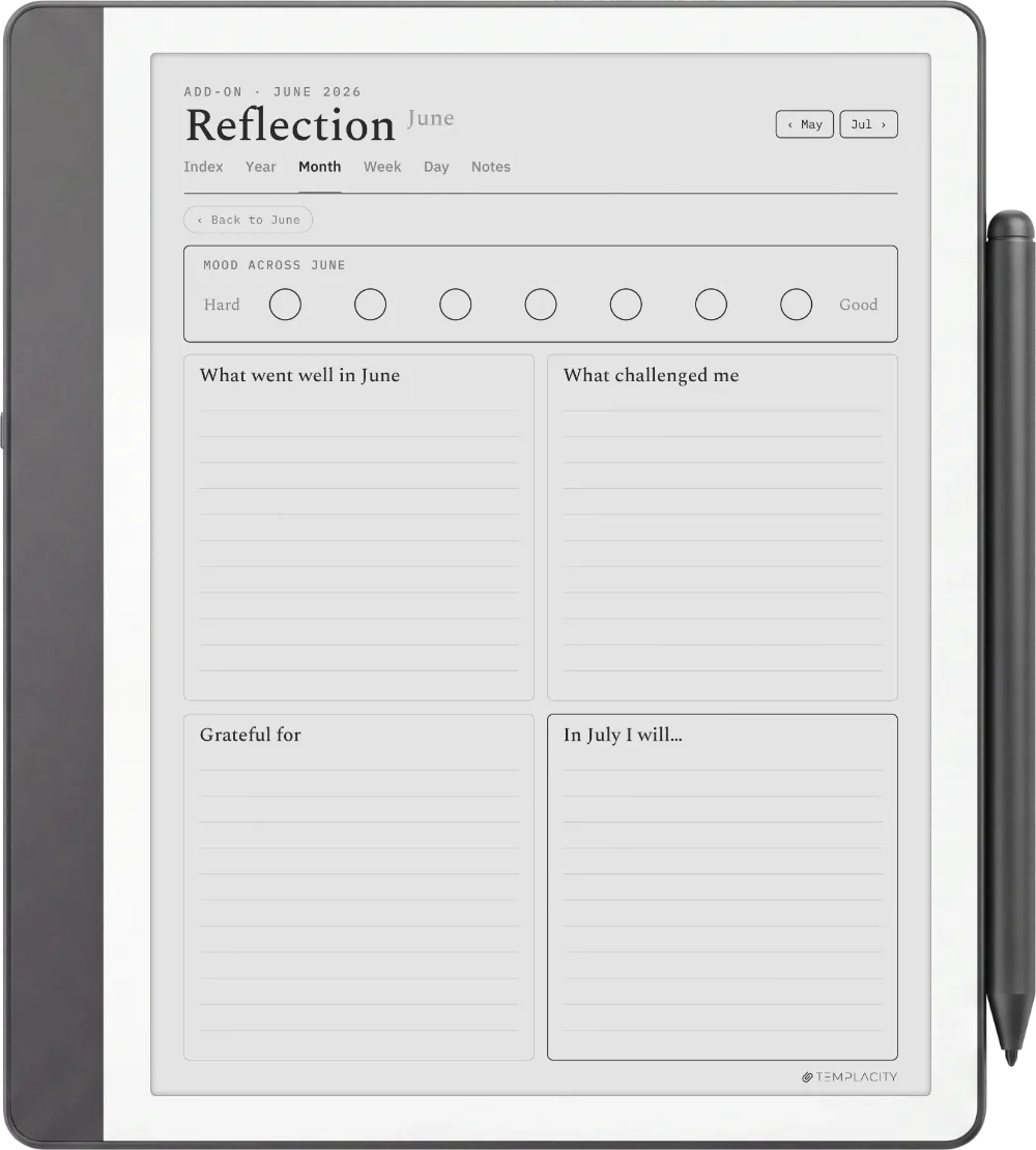 The Planner for Kindle Scribe Kindle Scribe page 5