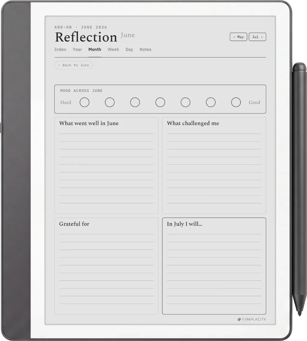 The Planner for Kindle Scribe Kindle Scribe page 5