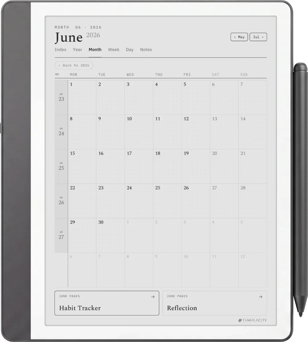 The Planner for Kindle Scribe Kindle Scribe page 3