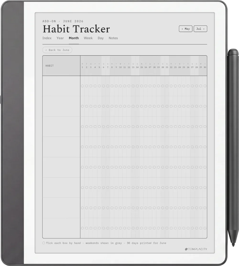 The Planner for Kindle Scribe Kindle Scribe page 4