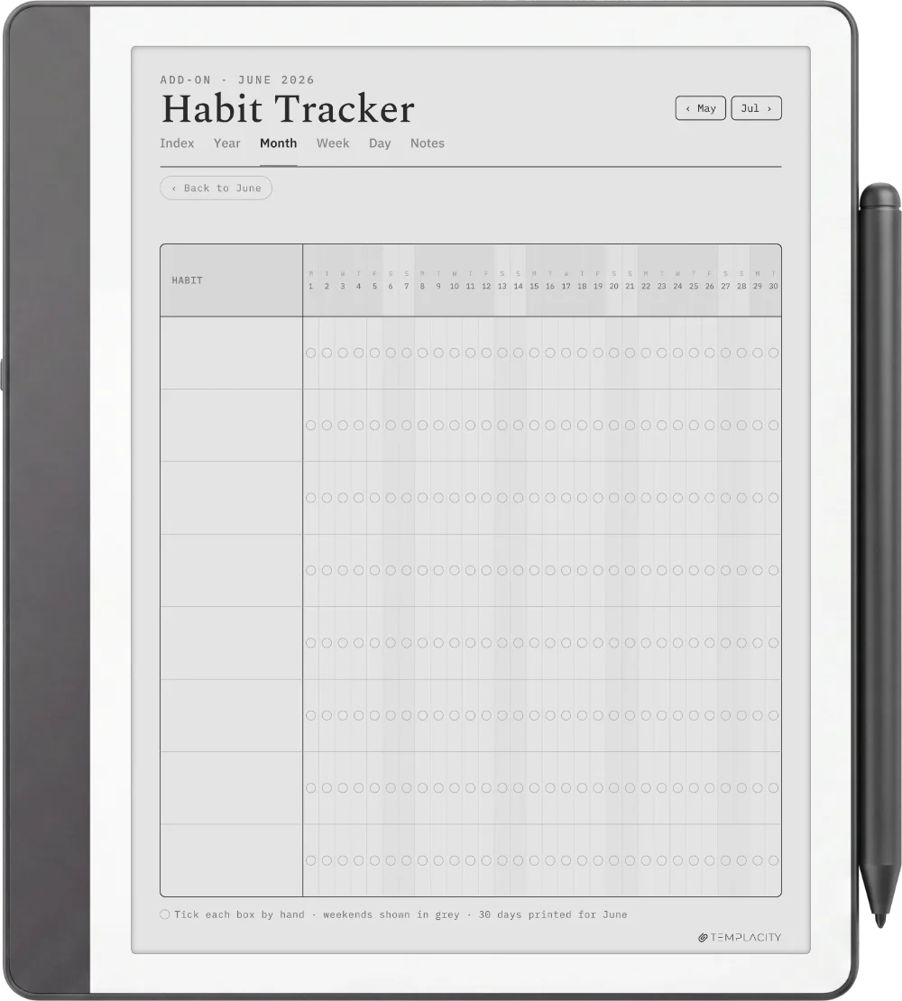 The Planner for Kindle Scribe Kindle Scribe page 4
