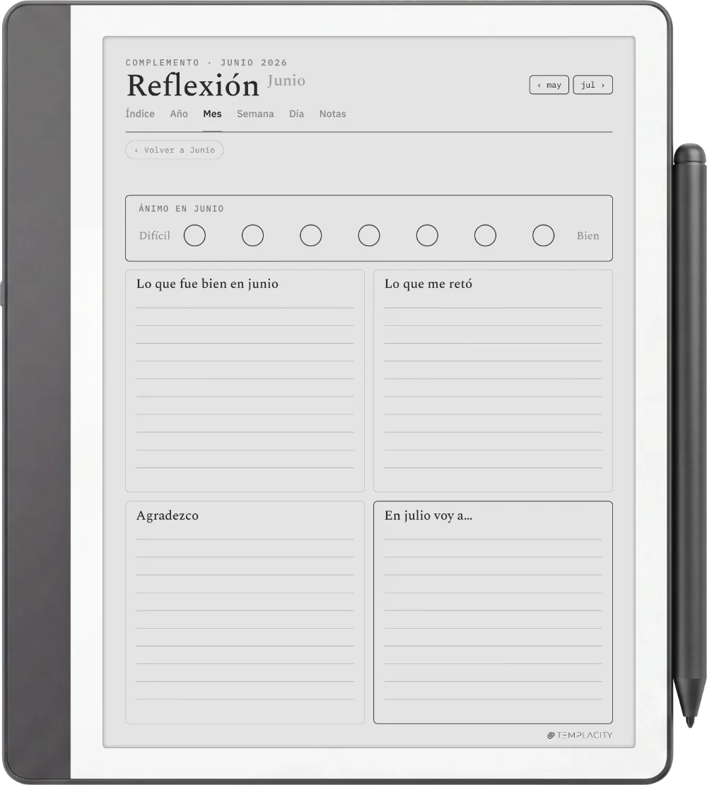 The Planner para Kindle Scribe Kindle Scribe página 5