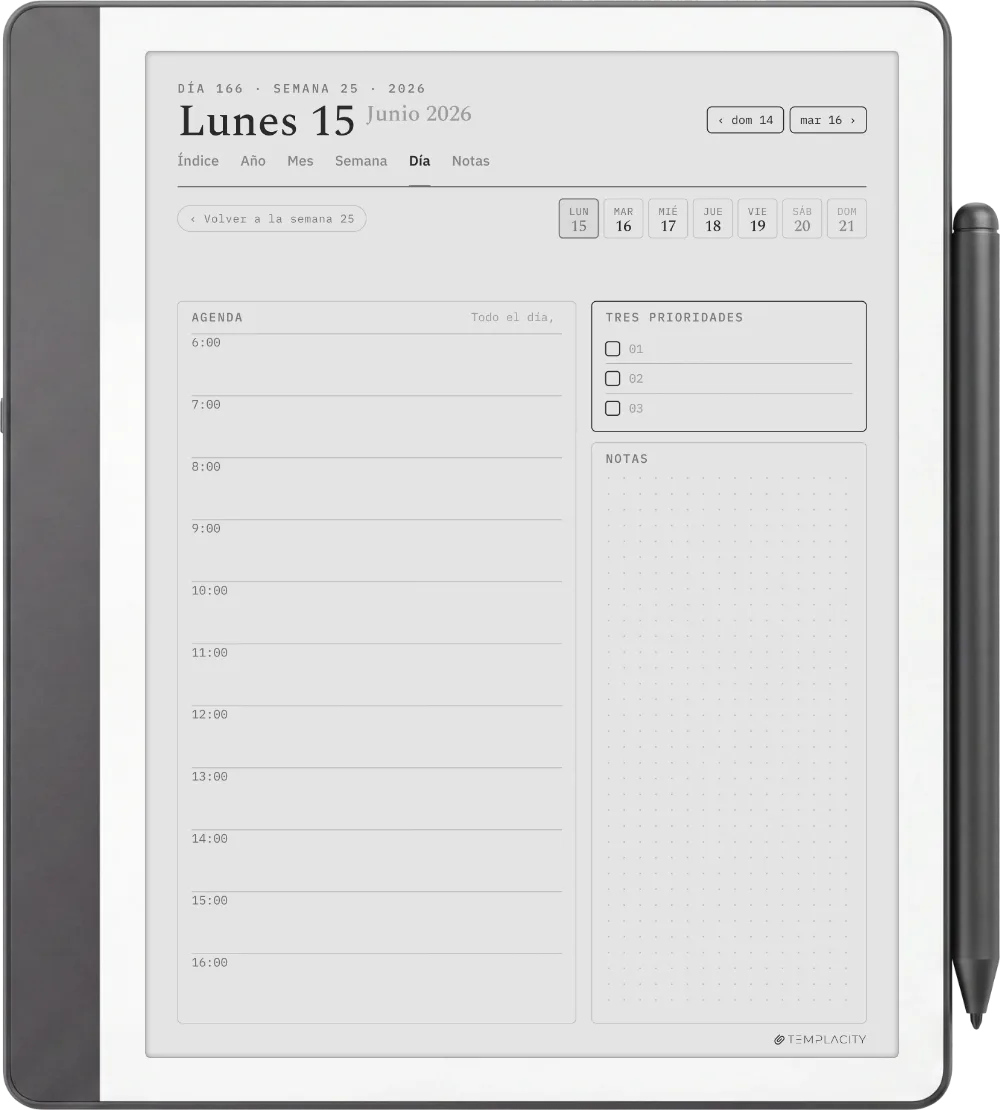 The Planner para Kindle Scribe Kindle Scribe página 1