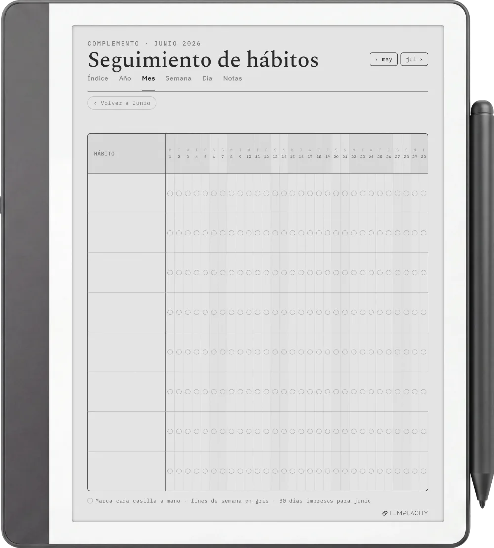 The Planner para Kindle Scribe Kindle Scribe página 4