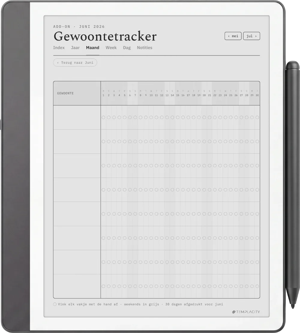 The Planner for Kindle Scribe Kindle Scribe pagina 4