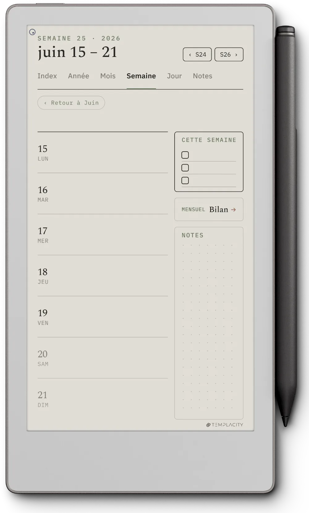The Planner for reMarkable reMarkable Paper Pro Move page 2