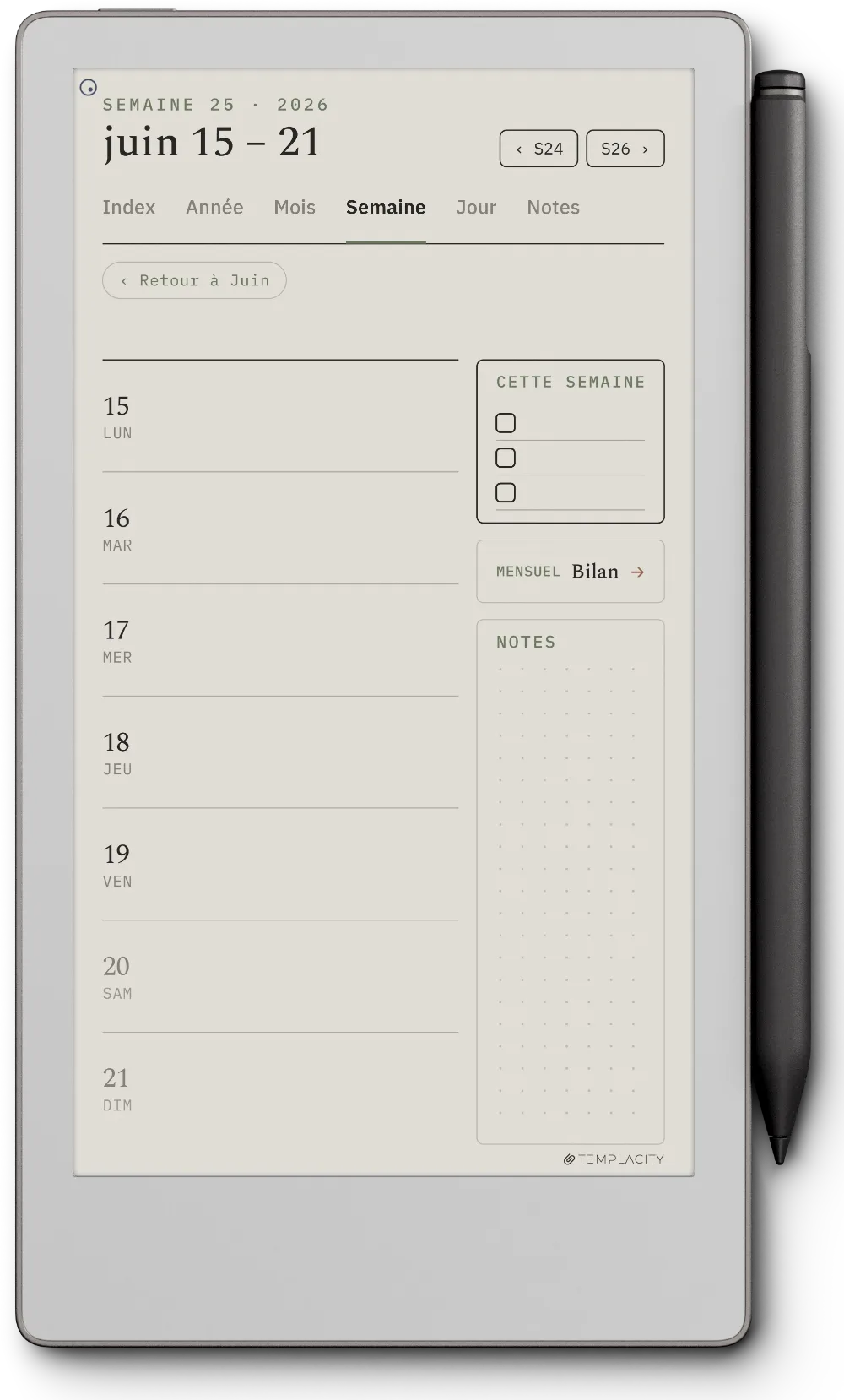 The Planner for reMarkable reMarkable Paper Pro Move page 2