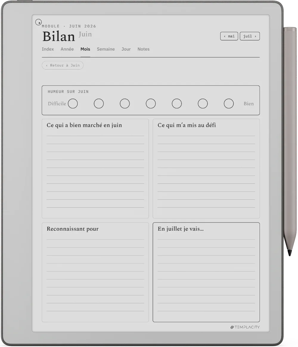 The Planner for reMarkable reMarkable Paper Pure page 5