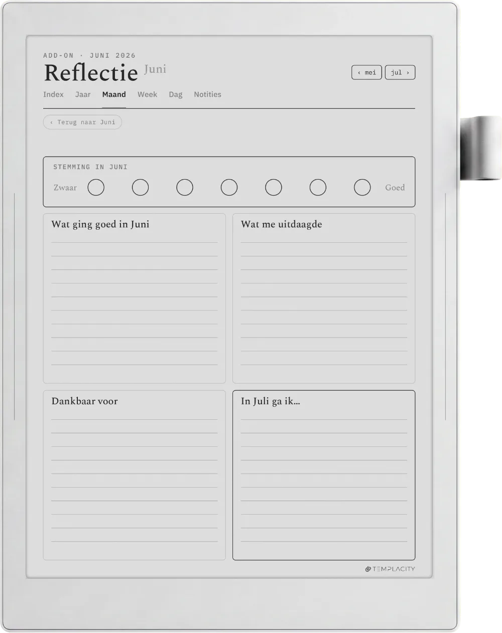 The Planner for Supernote Supernote Manta pagina 5
