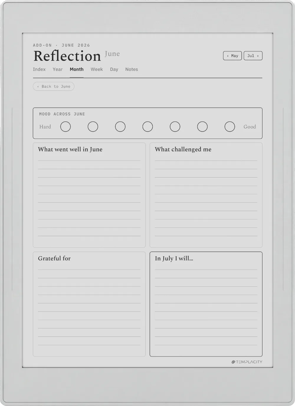 The Planner for Supernote Supernote Nomad page 5