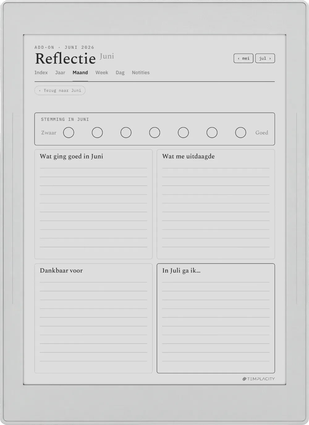 The Planner for Supernote Supernote Nomad pagina 5
