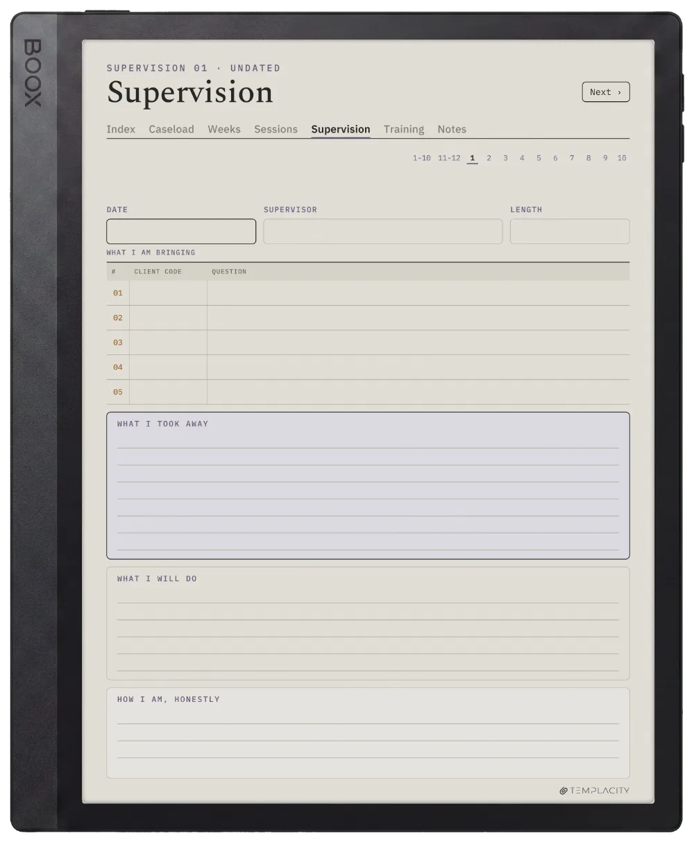 De Planner · Therapeut Boox Tab Ultra C Pro pagina 4
