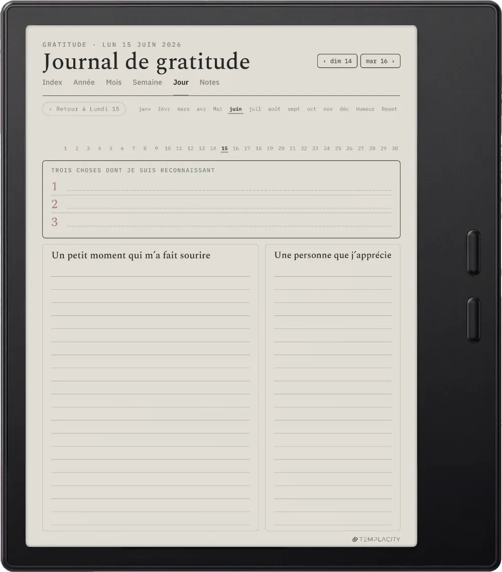 The Planner · Bien-être Boox Go Color 7 (Gen II) page 4