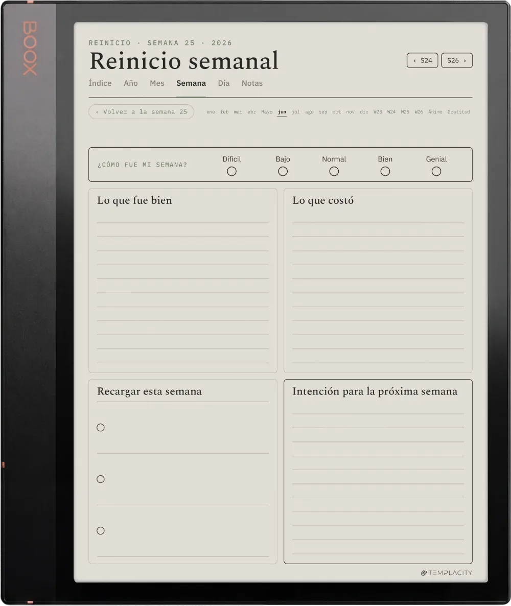 The Planner · Bienestar Boox Note Air3 C página 3