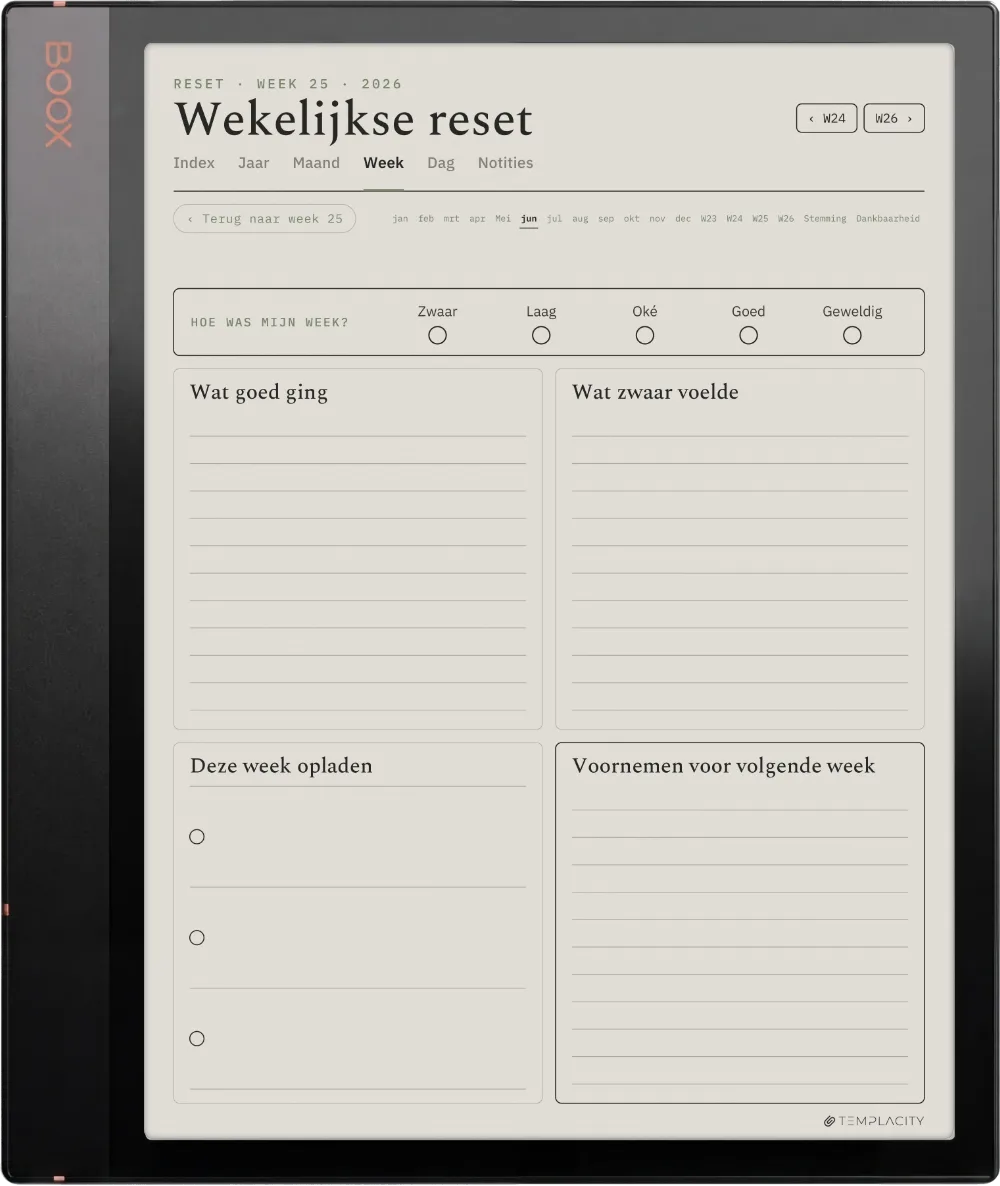 The Planner · Wellness Boox Note Air3 C pagina 3