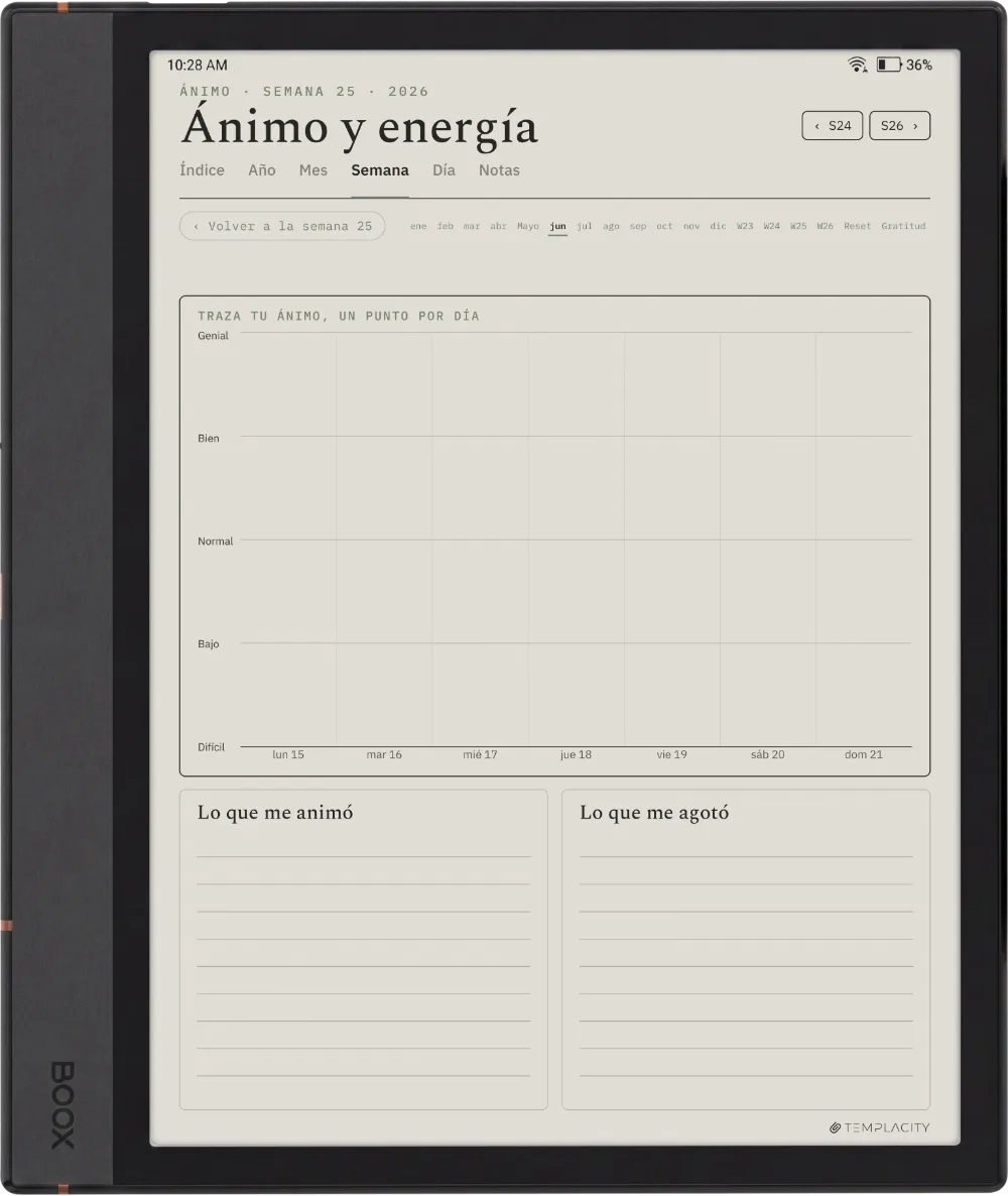The Planner · Bienestar Boox Note Air4 C página 2